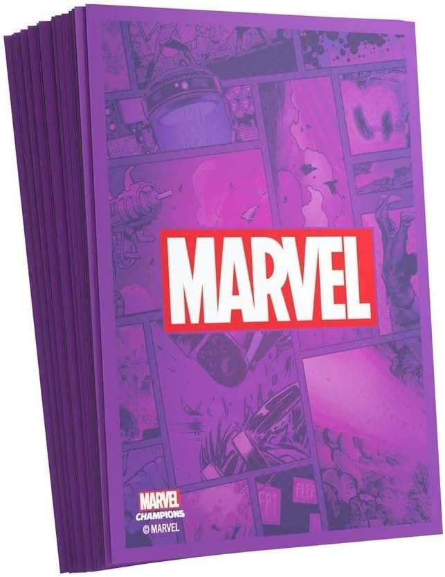 Fantasy Flight Games Marvel Champions Art Sleeves - Marvel Purple (G10108)