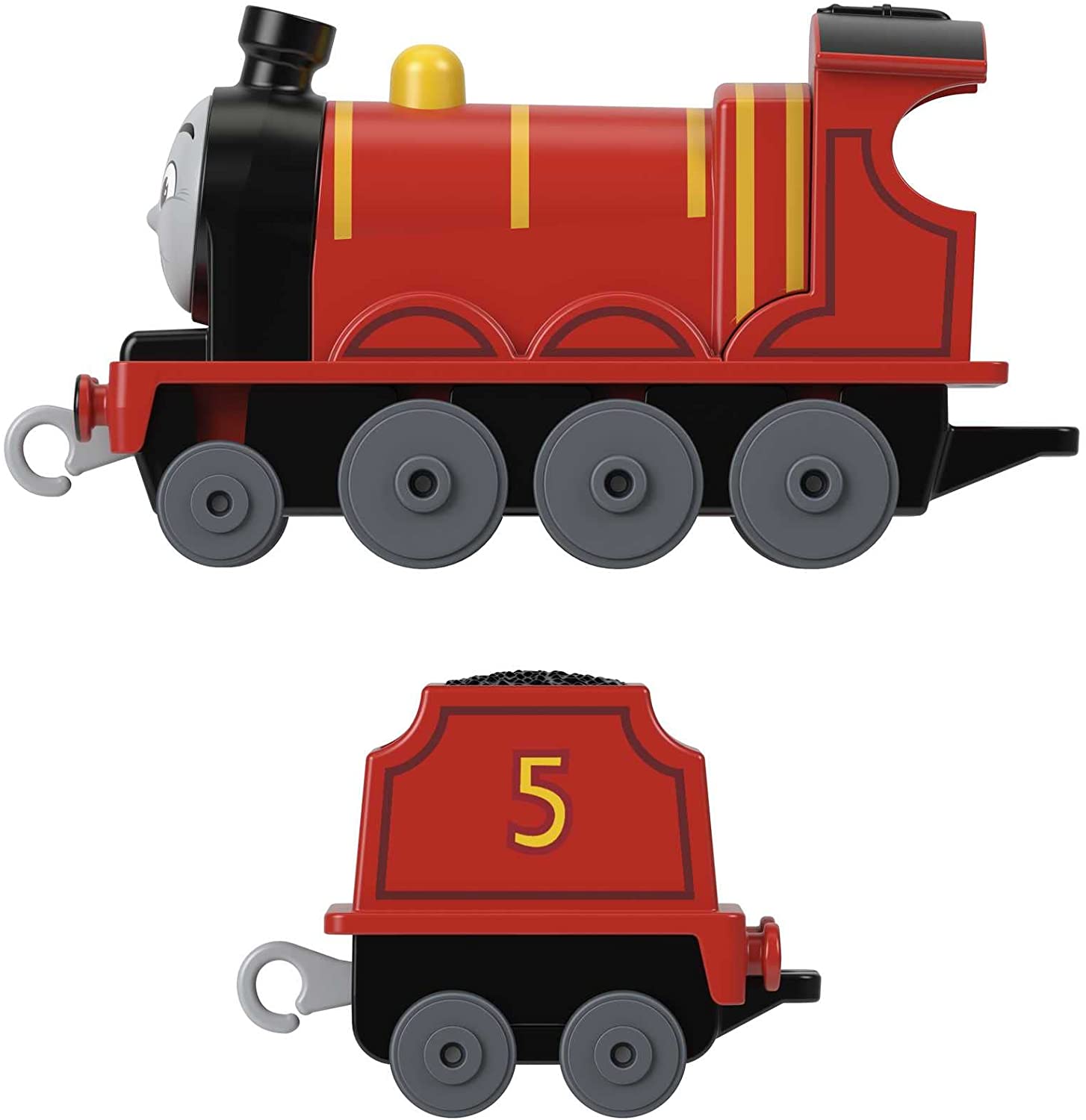 Fisher-Price Thomas & Friends James Die-Cast Push-Along Train Engine - Ages 3+ 2