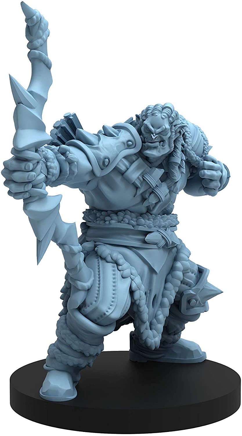 Epic Encounters: Hall of the Orc King – RPG-Fantasy-Rollenspiel-Tischspiel mit 20 Ork-Miniaturen, doppelseitiger Spielmatte und Game-Master-Abenteuerbuch mit Monsterstatistiken, 5E-kompatibel