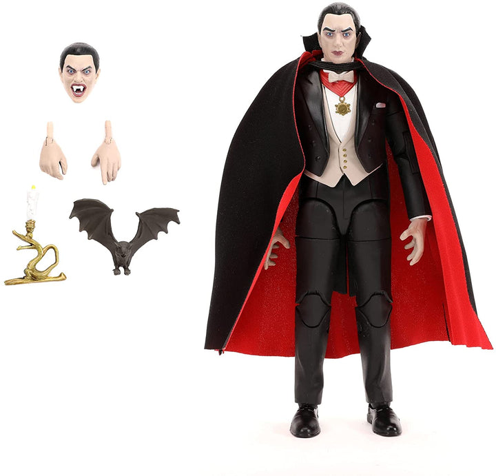 Jada 253251015 Toys Universal Monsters Dracula 6" Deluxe Sammlerfigur, Schwarz, Einheitsgröße