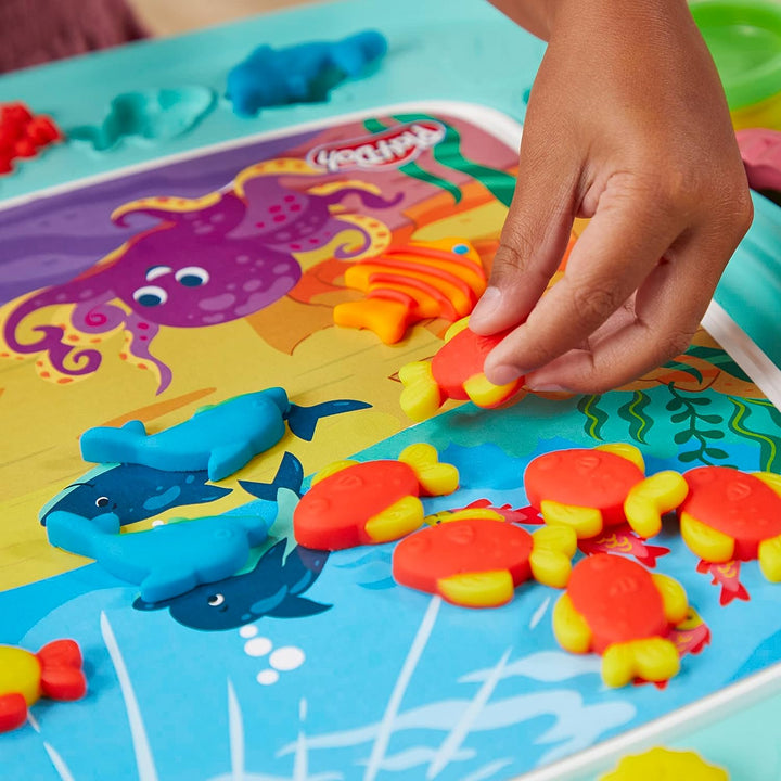 Play-Doh All-in-One Creativity Starter Station - Flip & Play Activity Table for Ages 3+