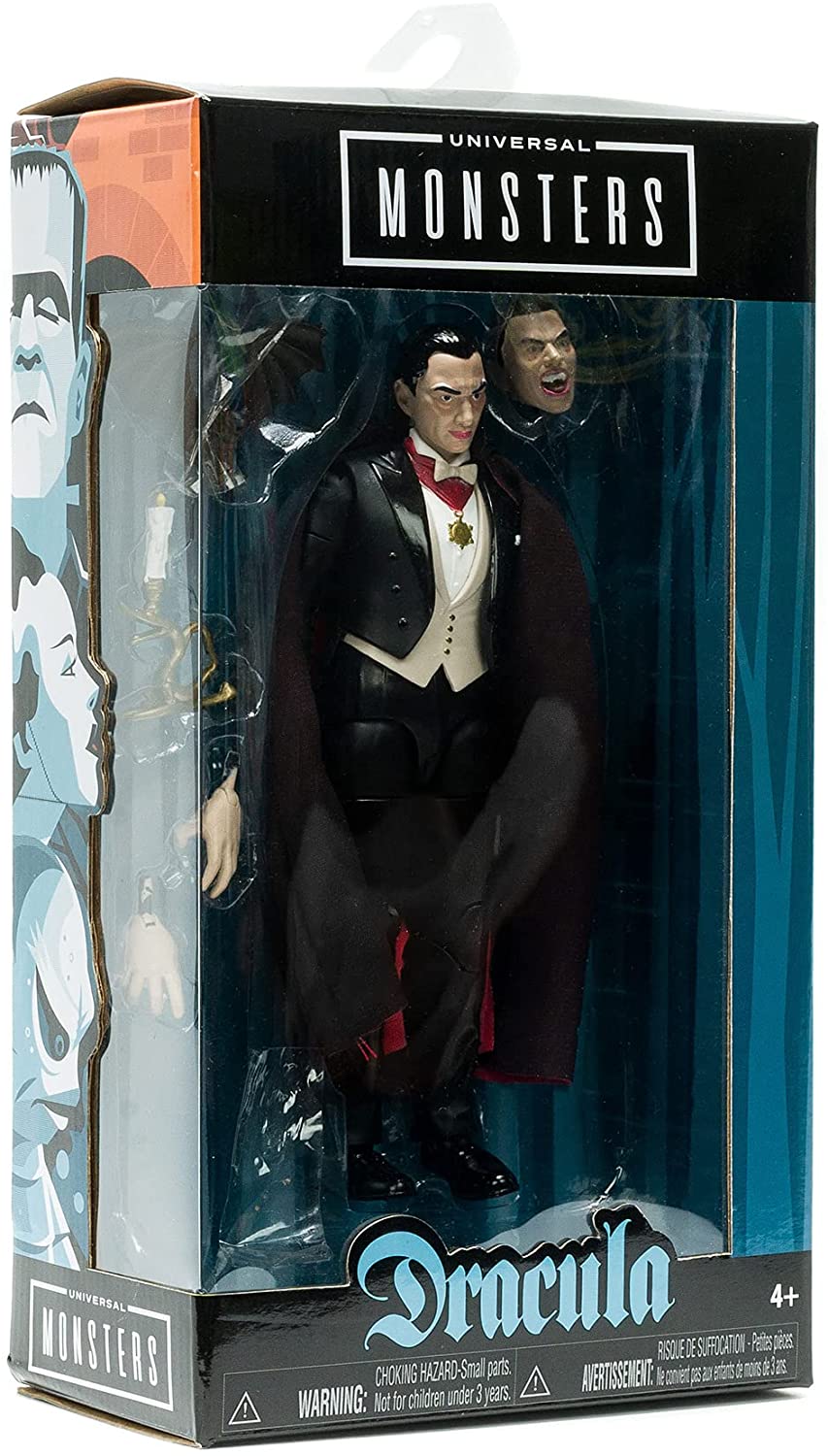 Jada 253251015 Toys Universal Monsters Dracula 6" Deluxe Sammlerfigur, Schwarz, Einheitsgröße