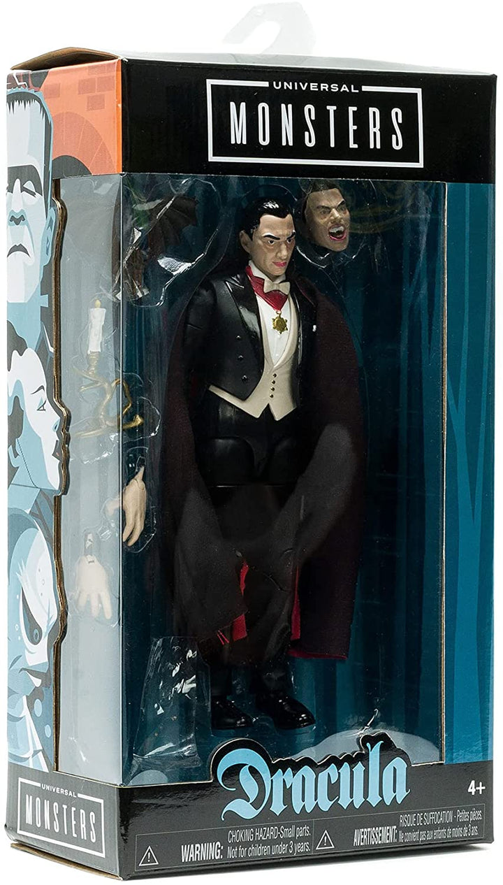 Jada 253251015 Toys Universal Monsters Dracula 6" Deluxe Sammlerfigur, Schwarz, Einheitsgröße