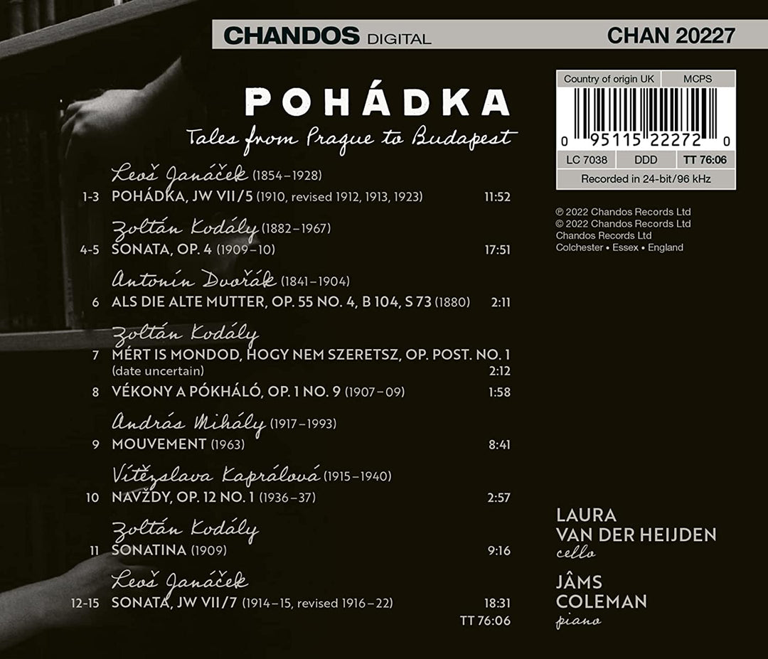 Laura van der Heijden & Jâms Coleman - Pohadka [Audio CD]