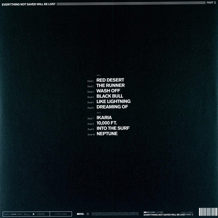 Everything Not Saved Will Be Lost Teil 2 – Foals [VINYL]