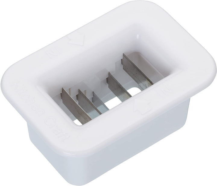 KitchenCraft Tagliafagioli Runner 5,5 x 4 x 3 cm, Bianco