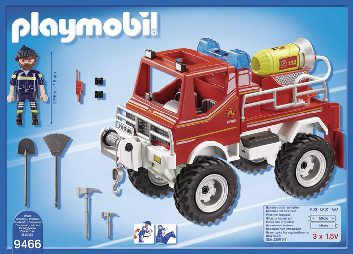 Playmobil City Action 9466 Fire Truck for Children Ages 5+