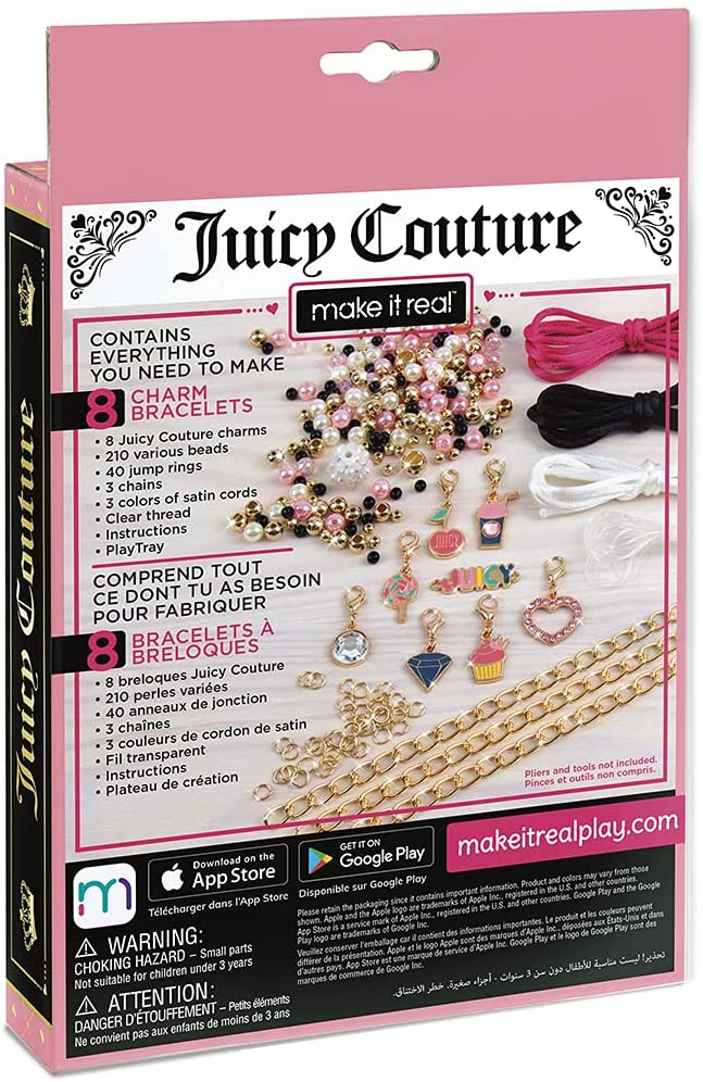 Make It Real 4432 Jewellery Making Sets for Children, Multi-Coloured