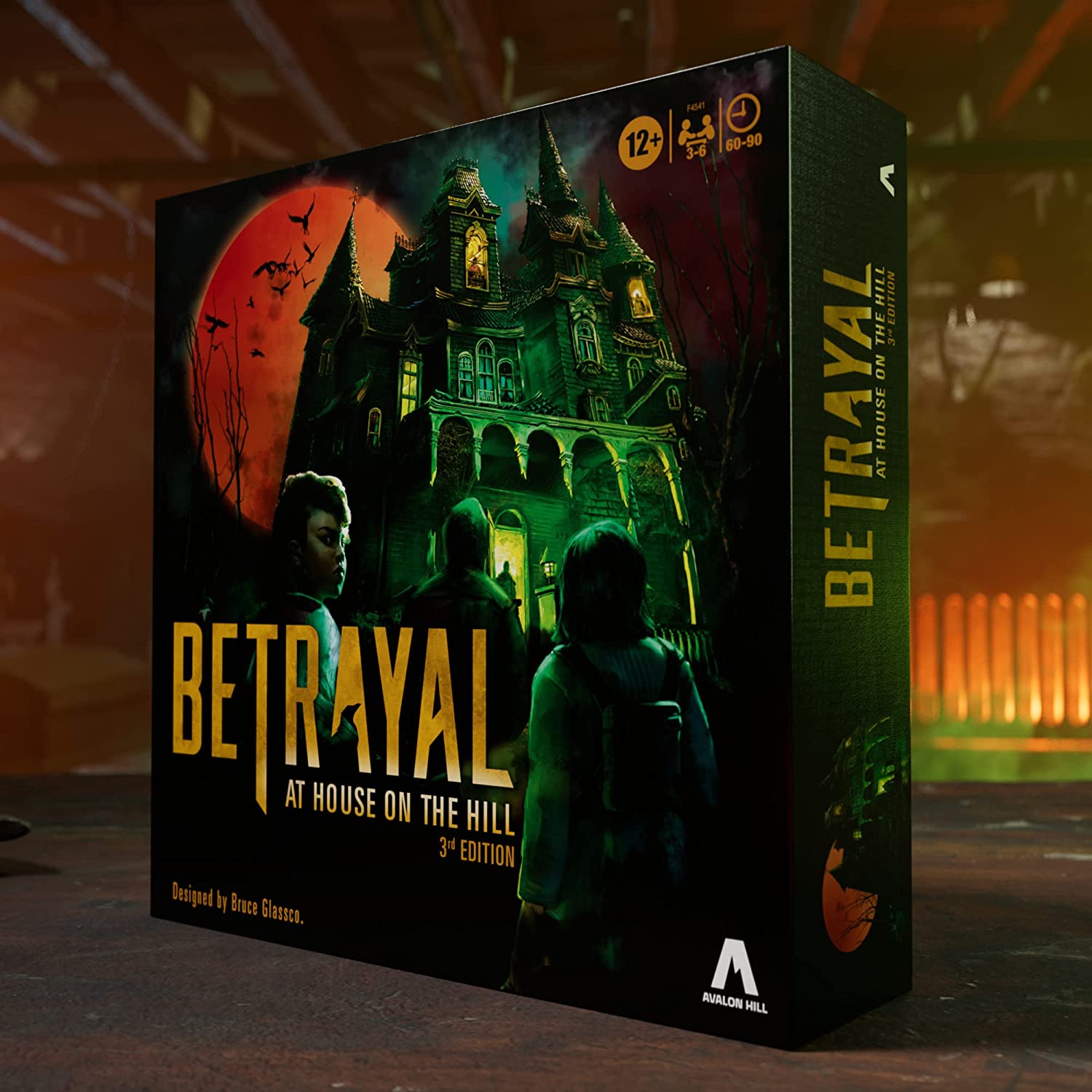 Hasbro Gaming Betrayal at House on the Hill 3rd Edition Board Game 2