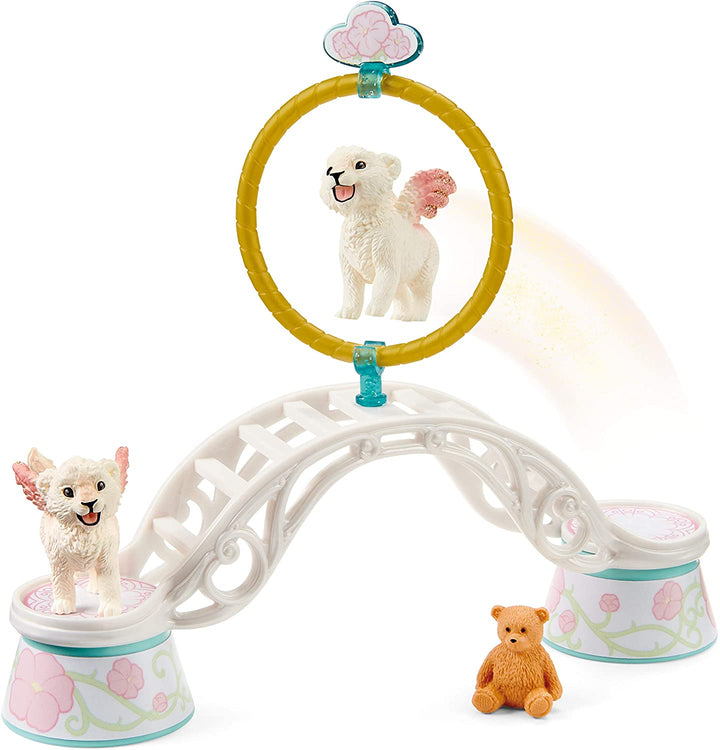 Schleich 42524 Bayala Geflügeltes Löwenbaby Training