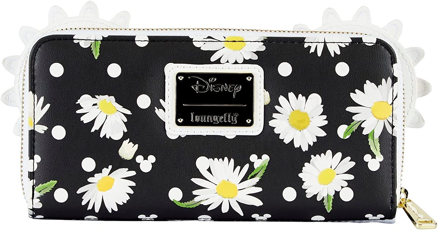 Loungefly Minnie Mouse Daisies Zip-Around Wallet 2