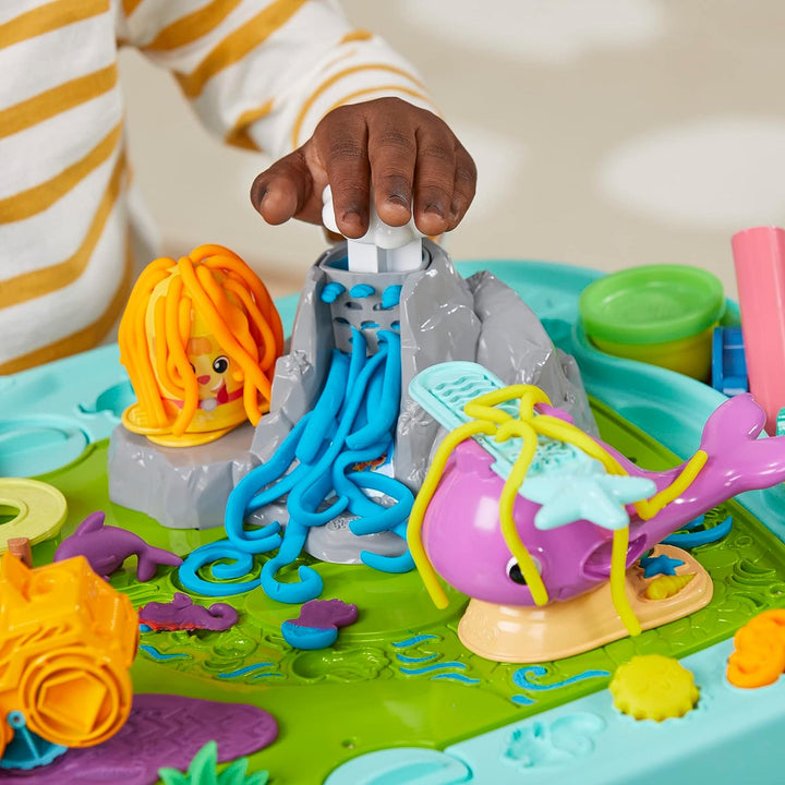 Play-Doh All-in-One Creativity Starter Station - Flip & Play Activity Table for Ages 3+