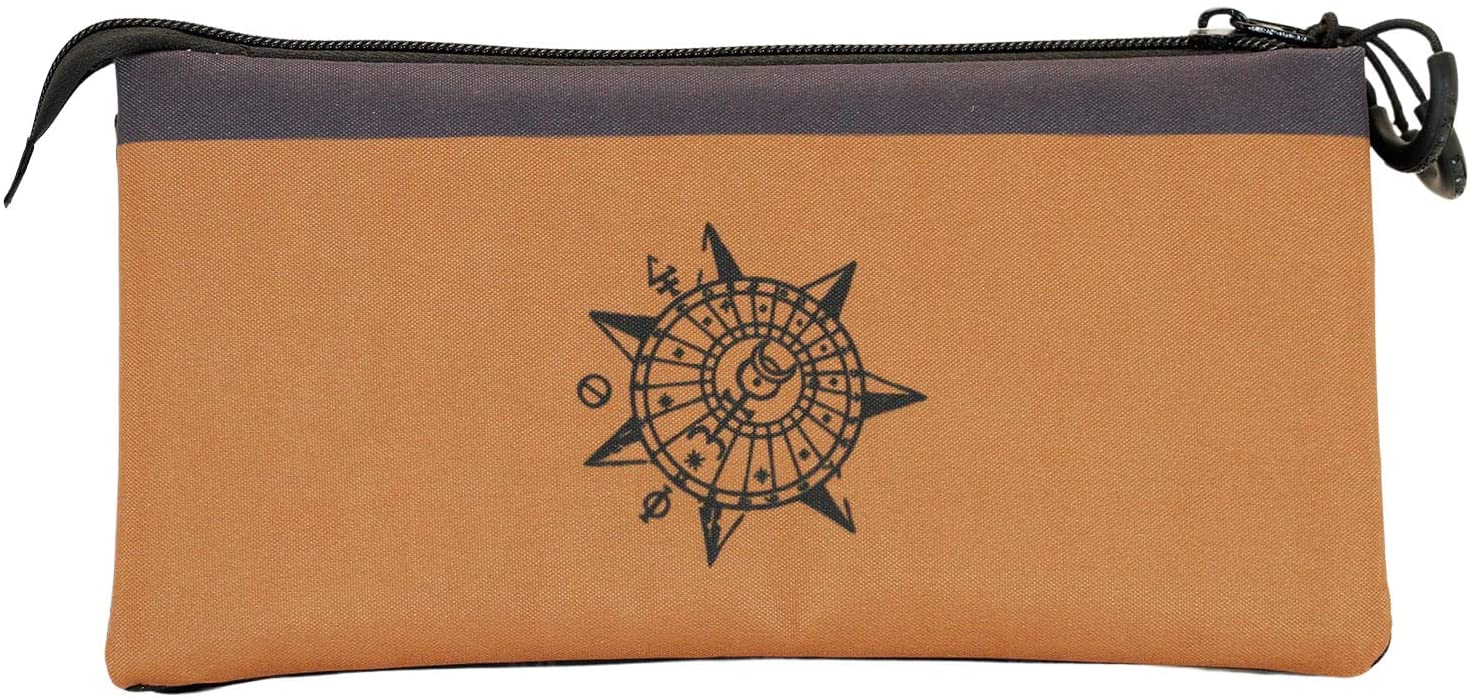 Karactermania Harry Potter Hogwarts Triple Compartment Pencil Case, Black 3