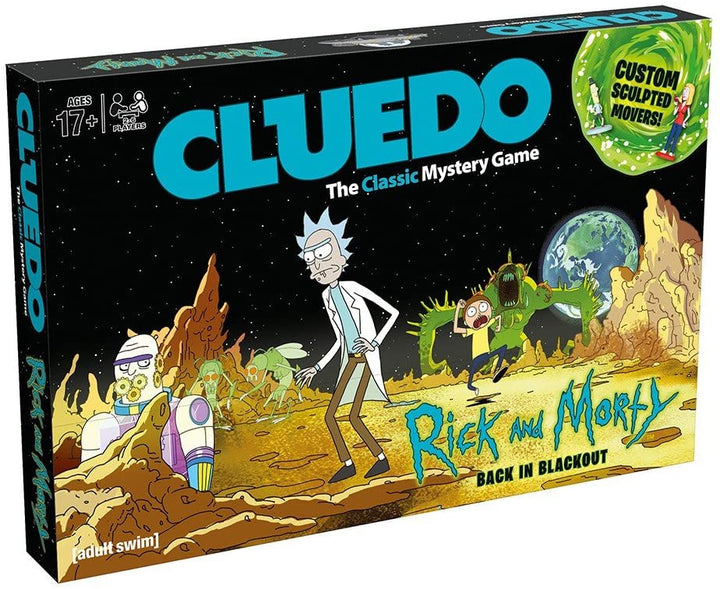 Winning Moves Rick and Morty Cluedo Mystery Board Game