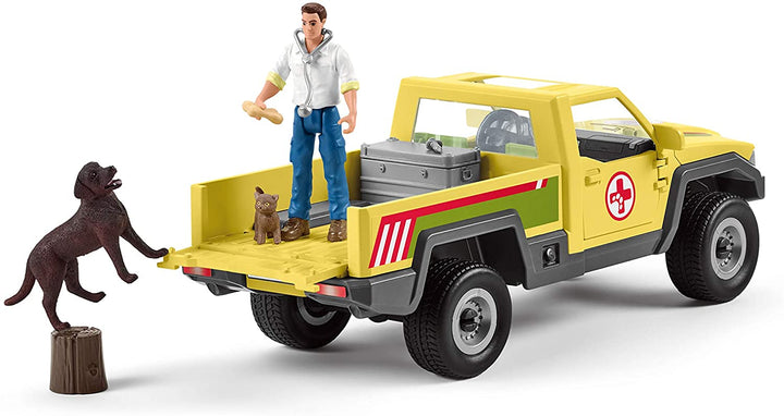 Schleich 42503 Veterinarian Visit at the Farm World