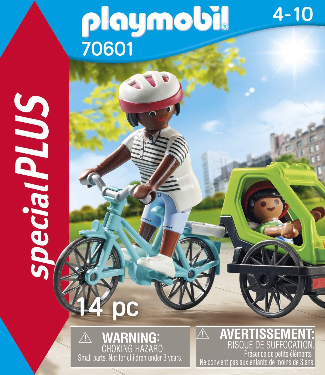 Playmobil 70601 Special Plus Bicycle Excursion Playset - Mother and Child Bike Adventure for Ages 4+ 2
