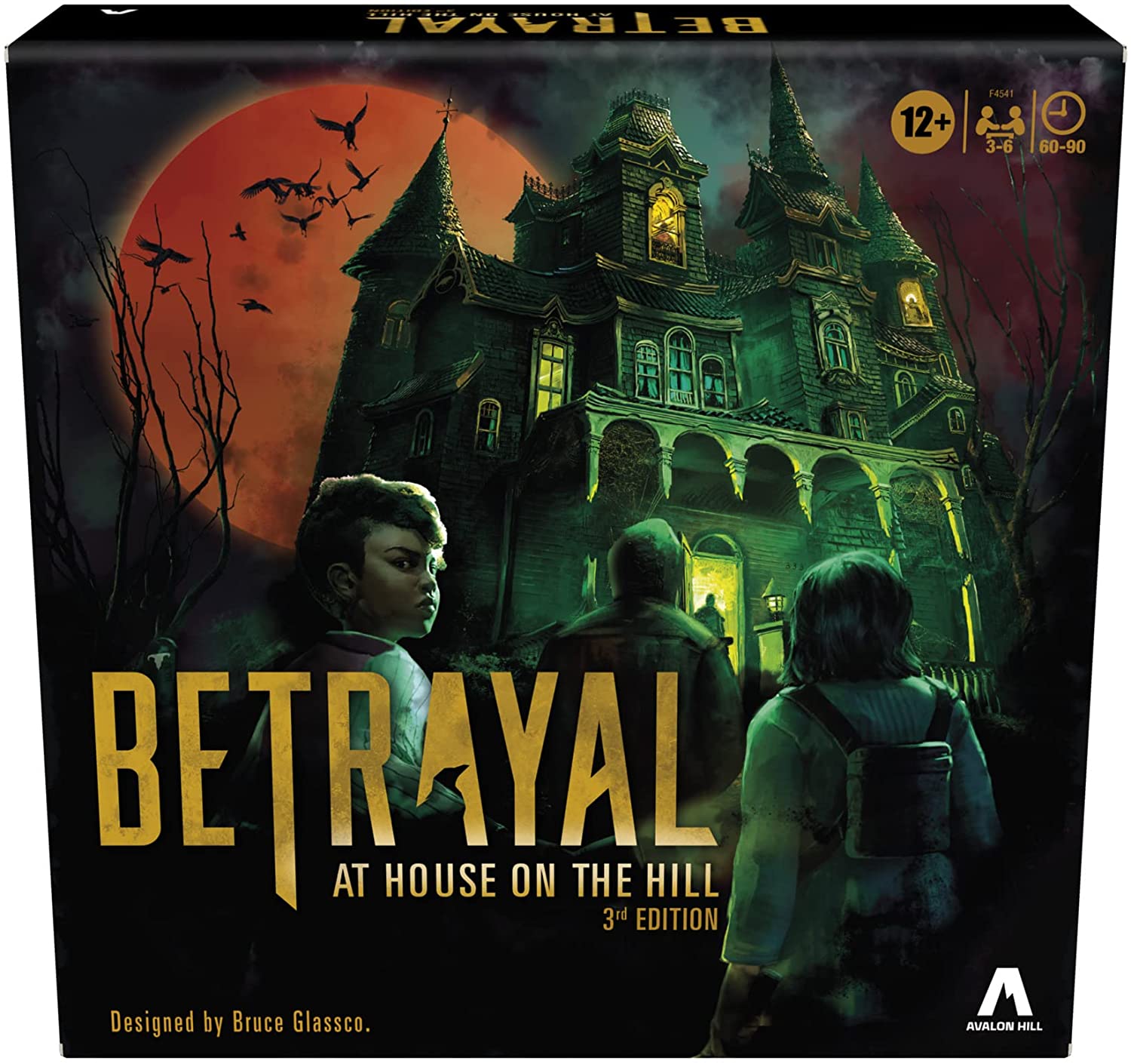 Hasbro Gaming Betrayal at House on the Hill 3rd Edition Board Game 1