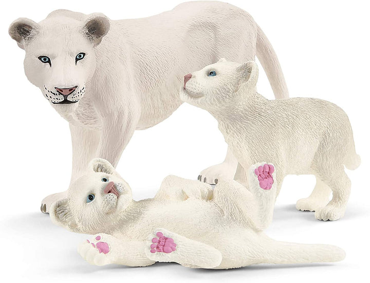 Schleich 42505 Madre leone con cuccioli Wild Life