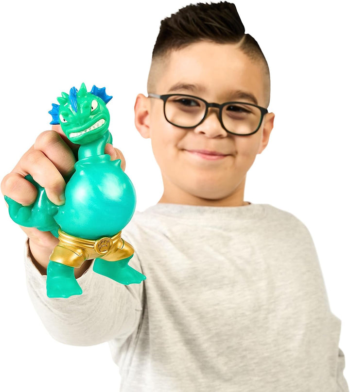 Helden von Goo Jit Zu Deep Goo Sea Foogoo Heldenpaket. Super Oozy, mit Glibber gefülltes Spielzeug.