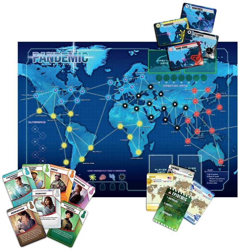Z-Man Games Pandemie-Brettspiel