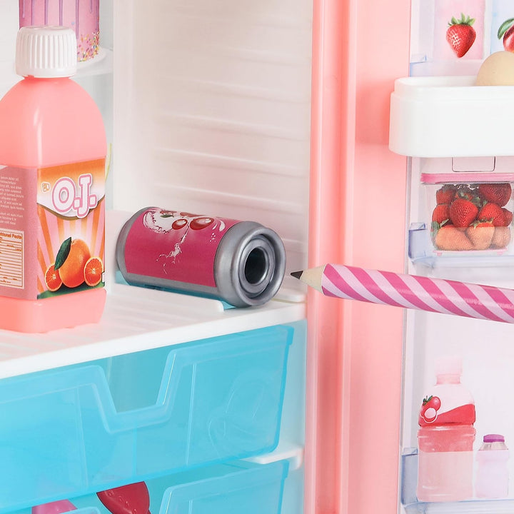 Real Littles Desktop Caddies - Mini Fridge with 20+ real Working Stationery Surprises