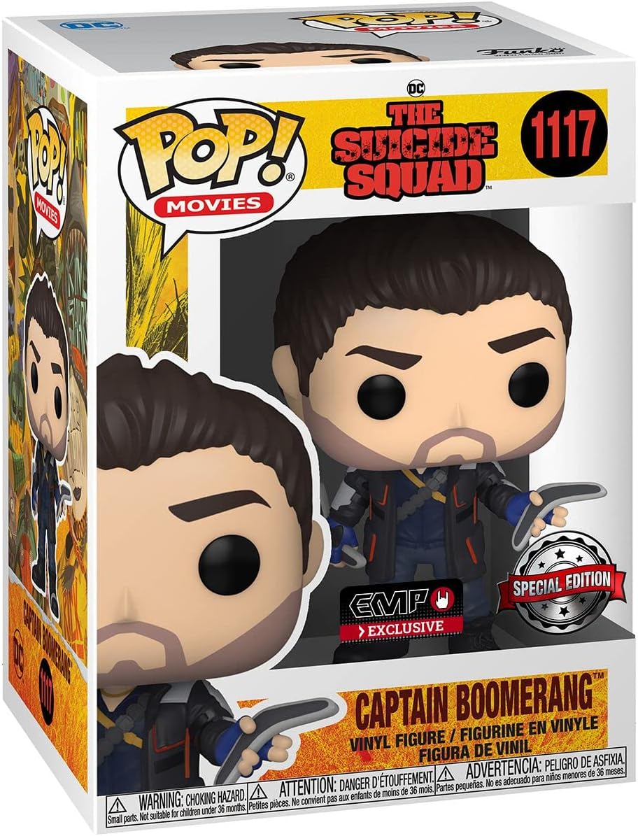 Funko Pop! Movies The Suicide Squad - Captain Boomerang Vinyl Figure (1117) Walmart Exclusive 1