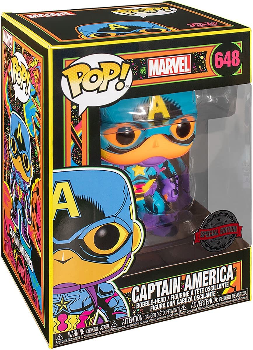 Funko Pop! - Captain America Vinyl Figure (#648)