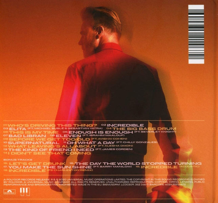 Gary Barlow - Music Played By Humans Deluxe Book Pack] [Audio CD]
