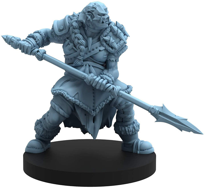 Epic Encounters: Hall of the Orc King – RPG-Fantasy-Rollenspiel-Tischspiel mit 20 Ork-Miniaturen, doppelseitiger Spielmatte und Game-Master-Abenteuerbuch mit Monsterstatistiken, 5E-kompatibel