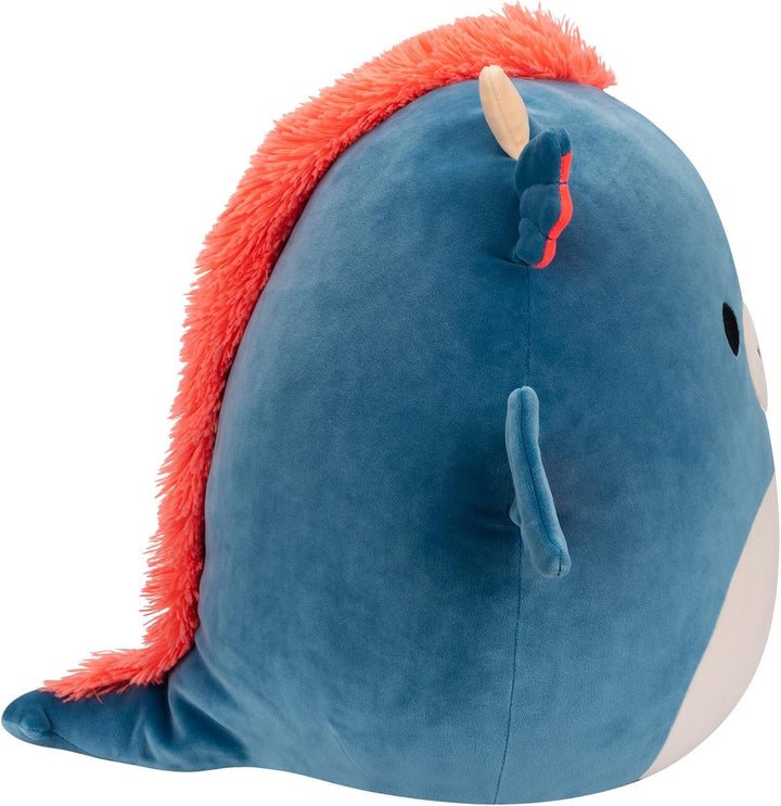 Squishmallows Carin the Blue and Orange Dragon Plush - Super Soft 50cm Collectible Toy for Kids 3+