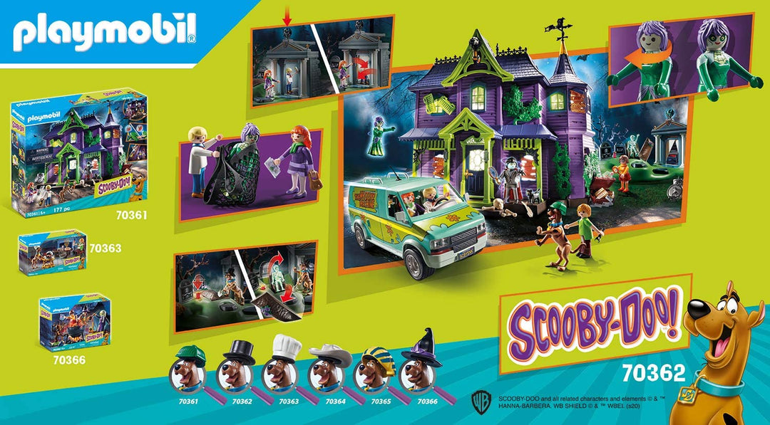 Playmobil 70362 Scooby Doo Adventure on the Cemetery
