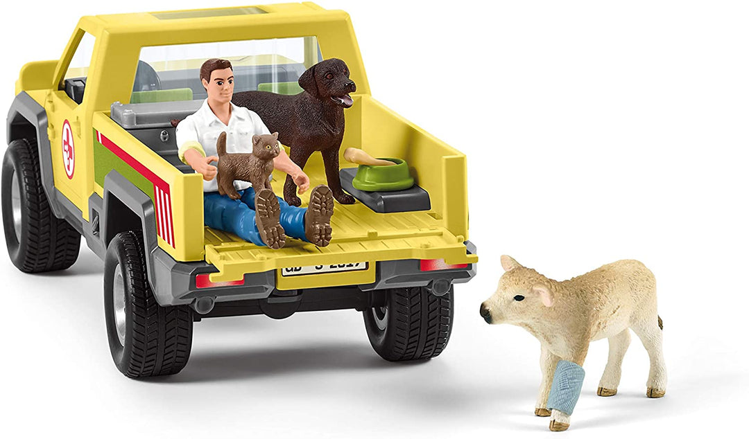 Schleich 42503 Veterinarian Visit at the Farm World