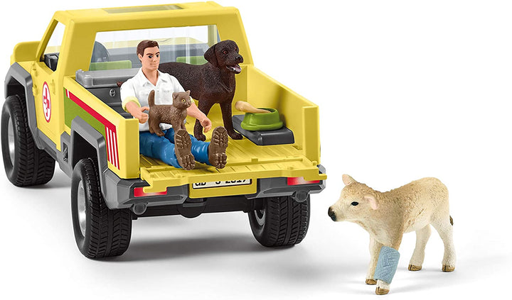 Schleich 42503 Veterinarian Visit at the Farm World