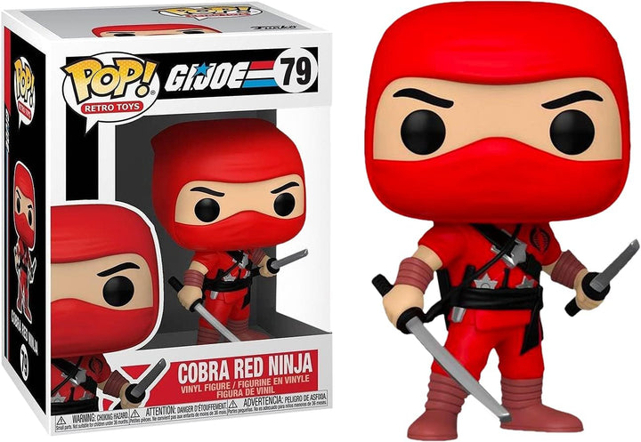 Funko Pop! Retro Toys: G.I. Joe - Cobra Red Ninja Vinyl Figure (FUN56111)
