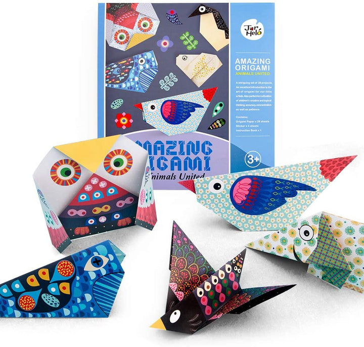 Jar Melo 922 JA92798 EA Amazing Origami Series-Animal United, Multicolour