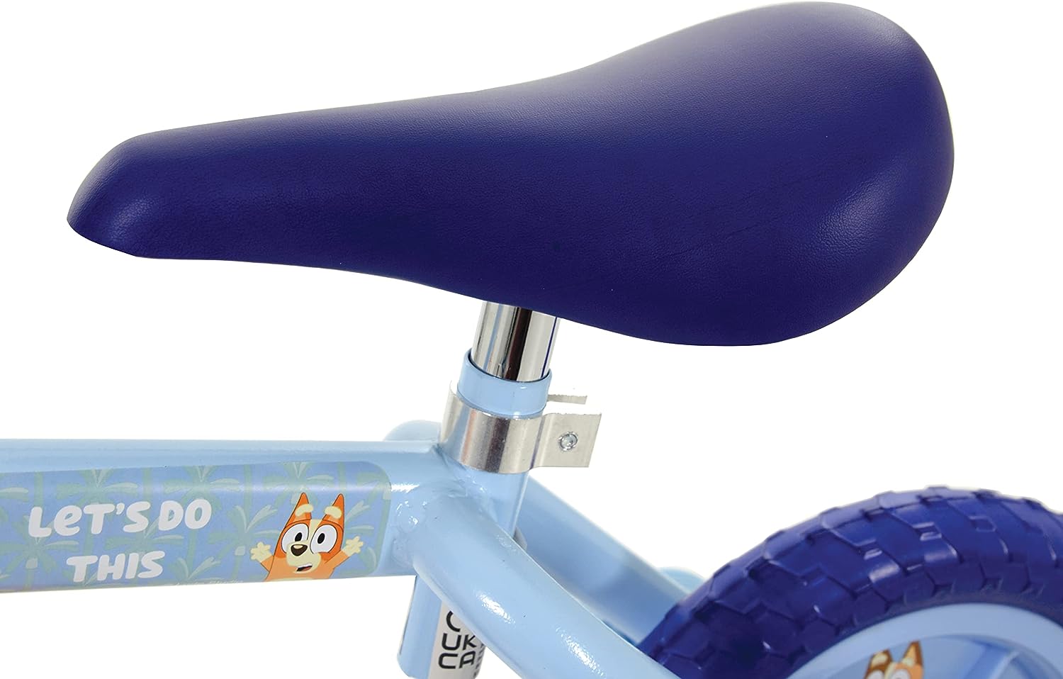 Bluey 2in1 10" Training Bike - Convertible Balance & Pedal Bike for Kids 6