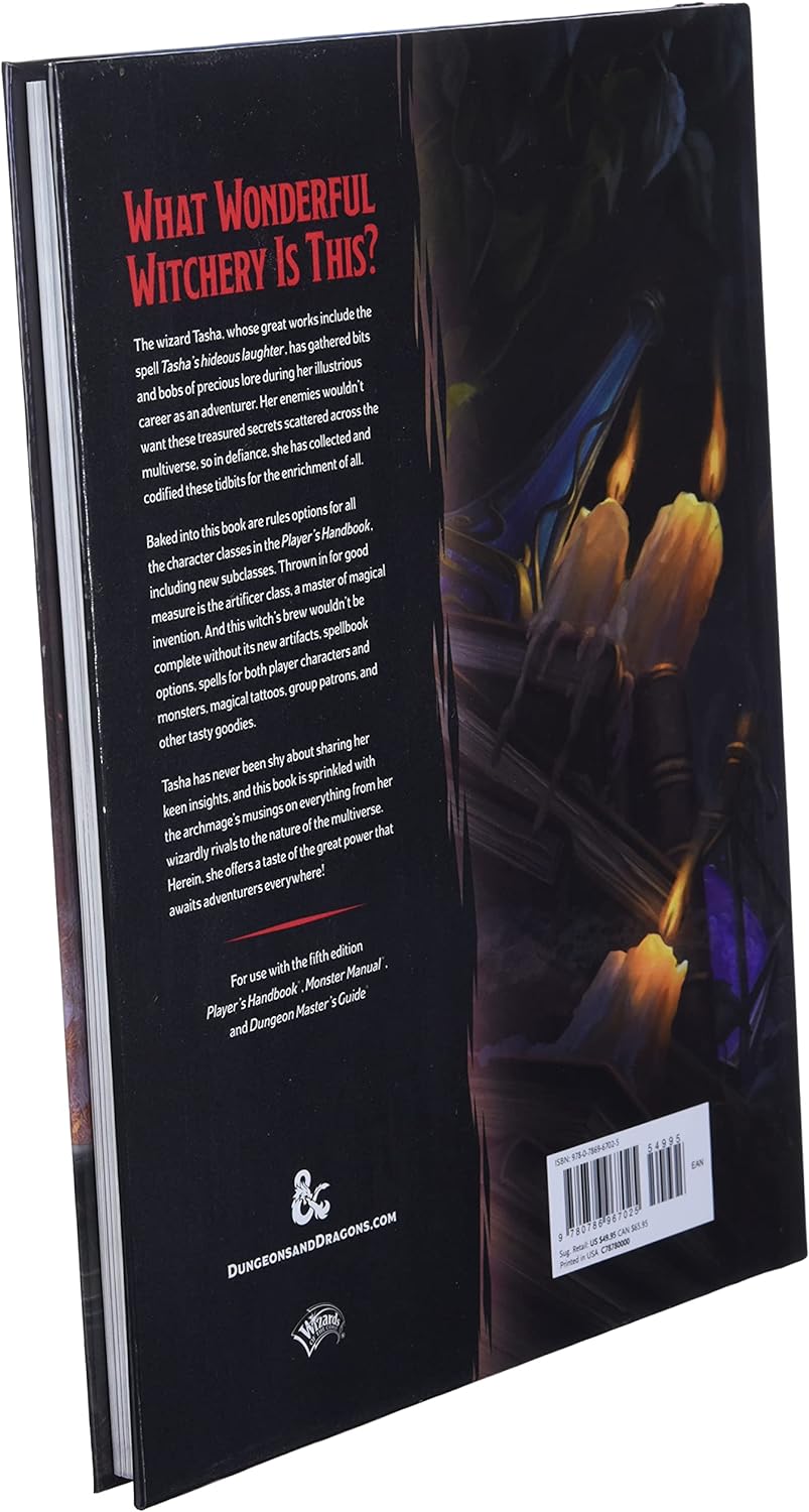 Wizards of the Coast Dungeons & Dragons: Tasha’s Cauldron of Everything Rulebook
