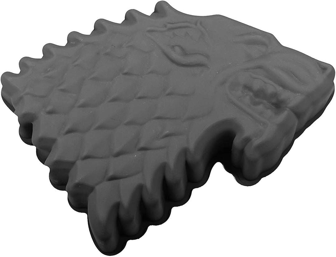 SD Toys Game of Thrones Stark Backform, Silikon, Grau, 27 x 30 x 7 cm