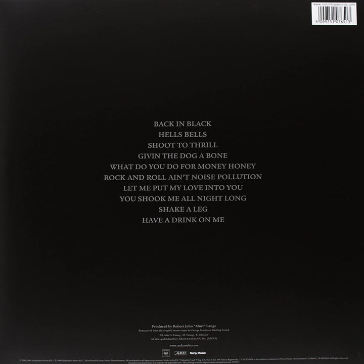 AC/DC  Back In Black