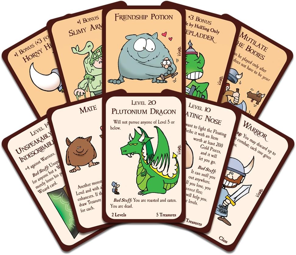 Steve Jackson Games | Munchkin: Deluxe | Board Game | Ages 14+ | 1-4 Players | 3