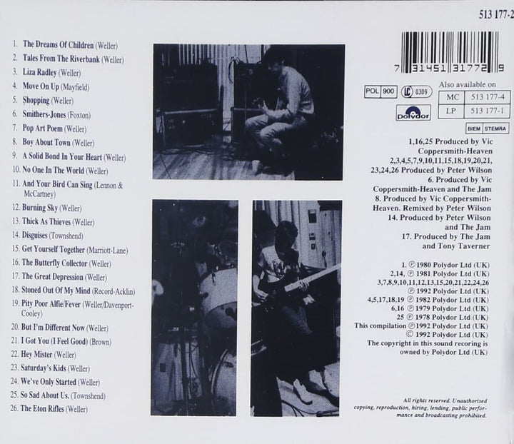 The Jam - Extras [Audio-CD]