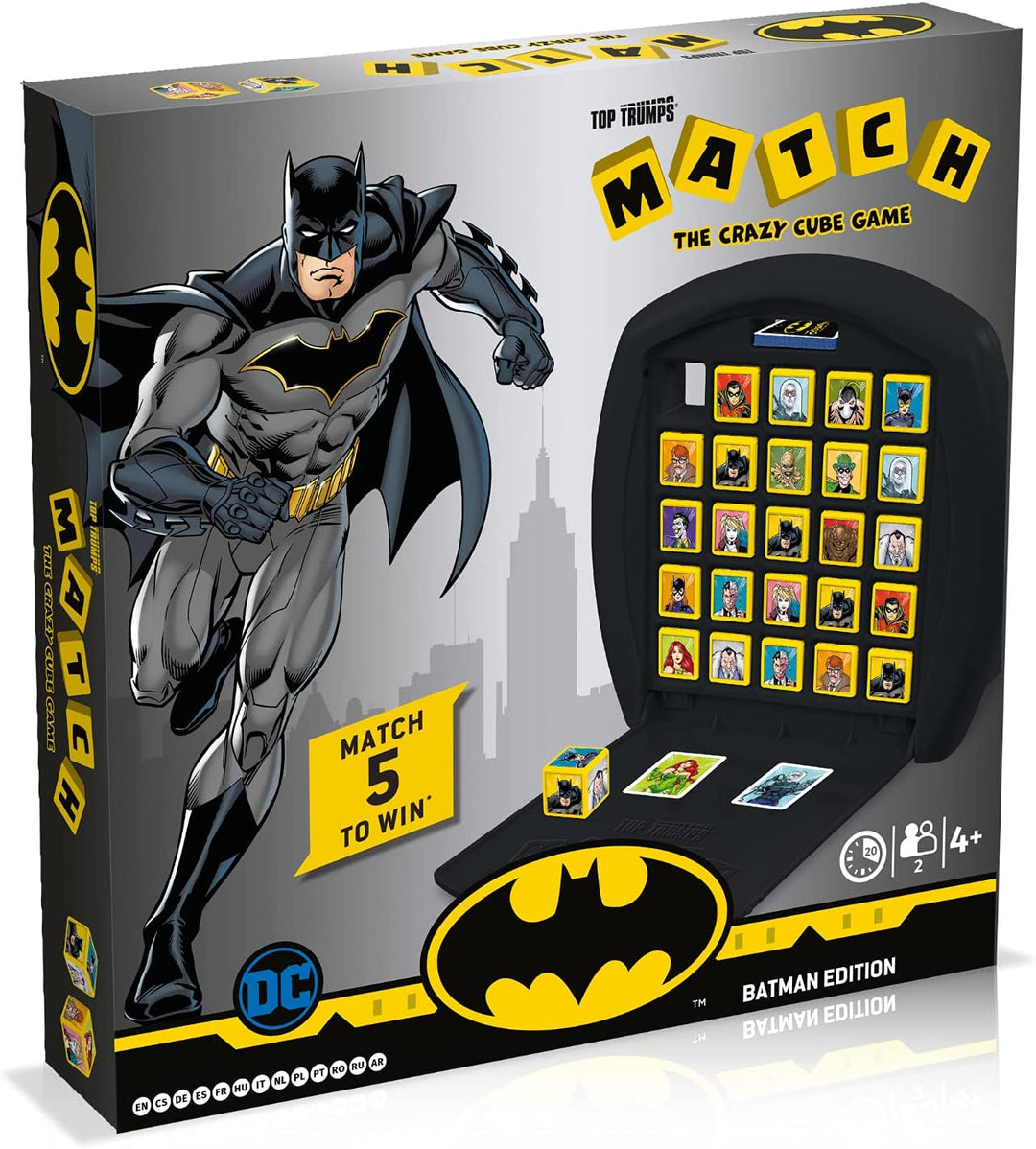 Batman Top Trumps Match-Brettspiel