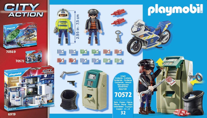 Playmobil 70572 City Action Police Bank Robber Chase