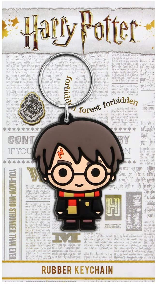 Warner Bros Harry Potter Chibi Style Rubber Keychain 2