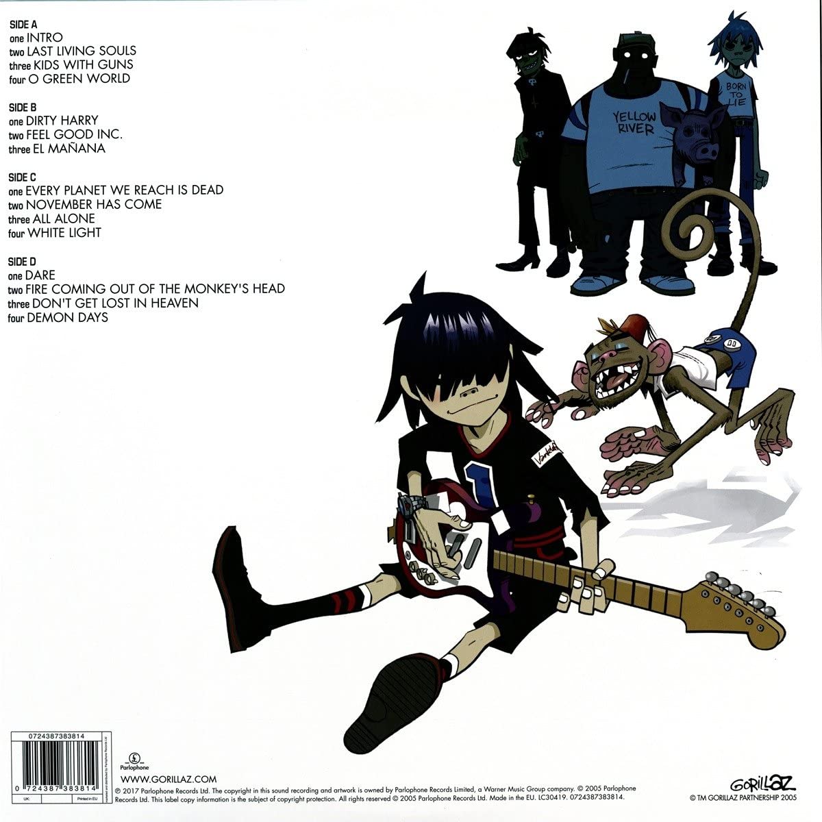 Gorillaz - Demon Days [2LP Vinyl] Limited Edition