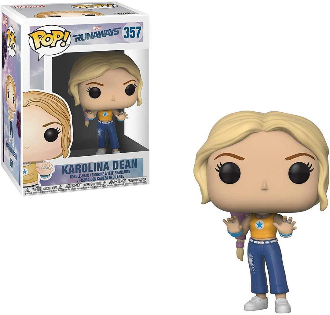 Marvel Runaways Karolina Funko 32666 Pop! Vinilo #357