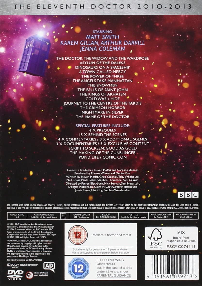 Doctor Who - Series 7 - Sci-fi Adventure [DVD] 2