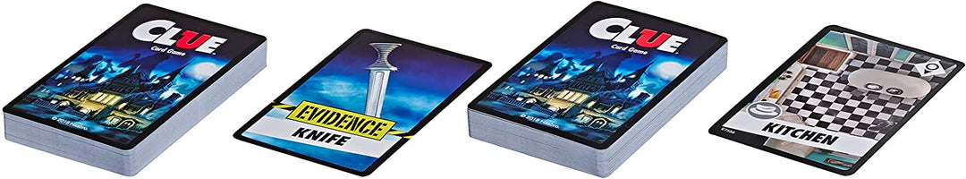 Hasbro E7589UC0 Classic Card Travel Game Clue
