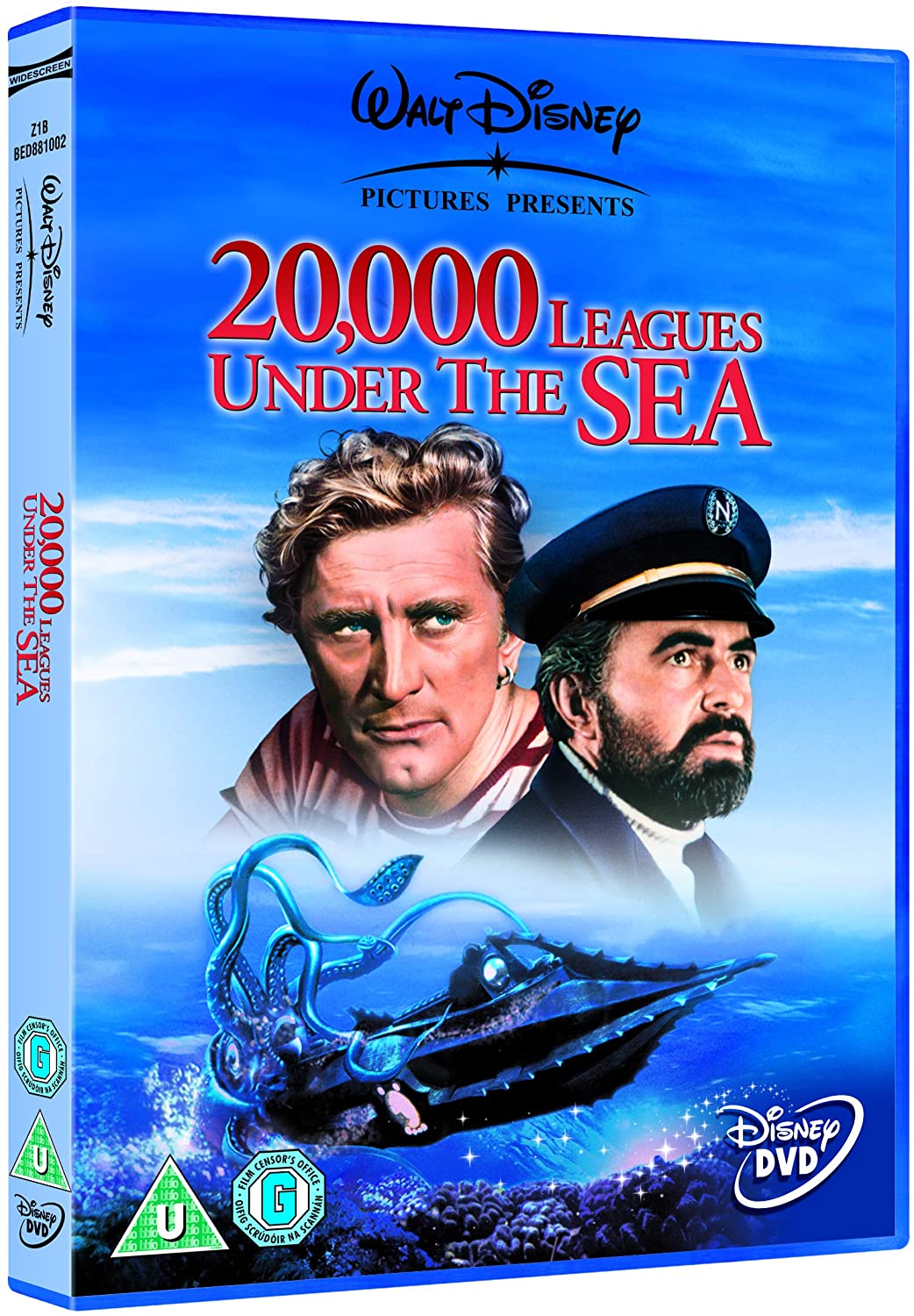 20,000 Leagues Under the Sea (1954) - Adventure Sci-Fi Classic [DVD] 2
