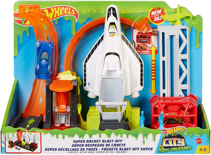 Hot Wheels Super Rocket Blast-Off Playset